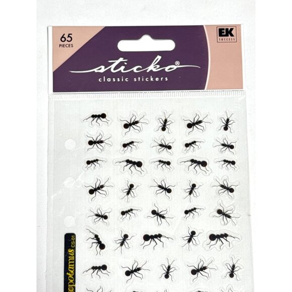 Stickopotamus Classic Clear Photo Safe Stickers XL ANTS - Picture 2 of 4